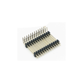 2.0 MM double row double plastic 90° pin header